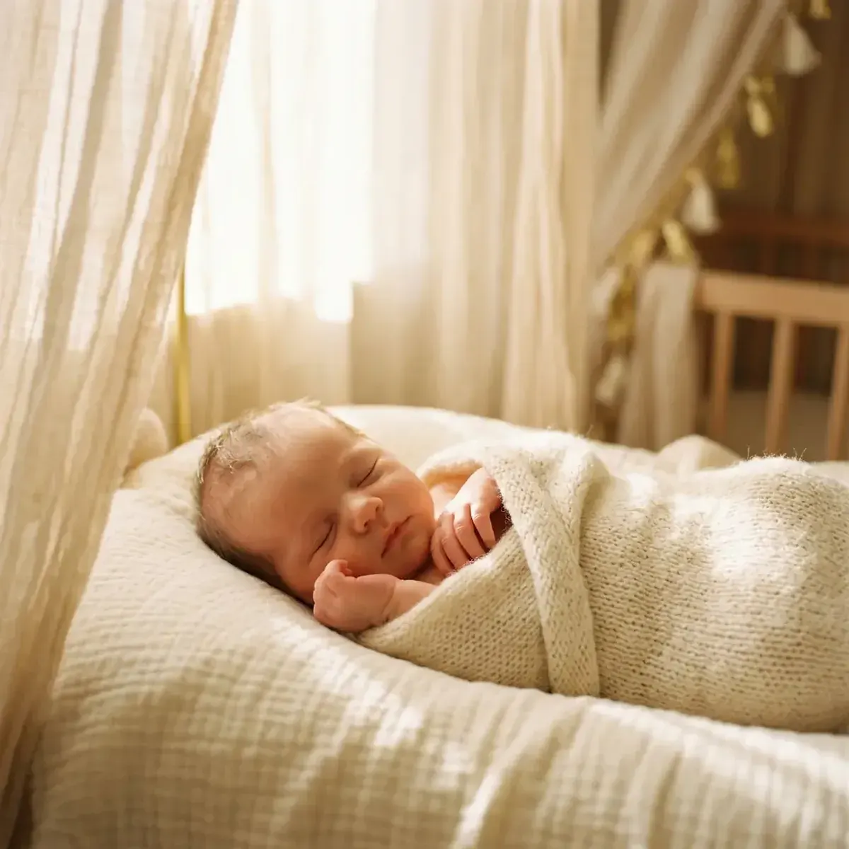 Dreamlike scene representing Baby
