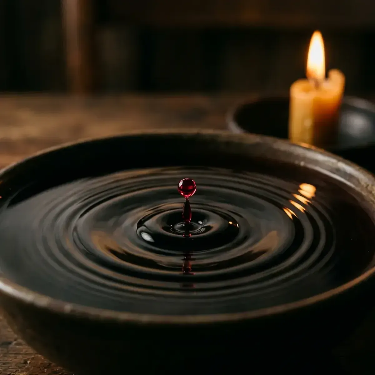 Dreamlike scene representing Blood