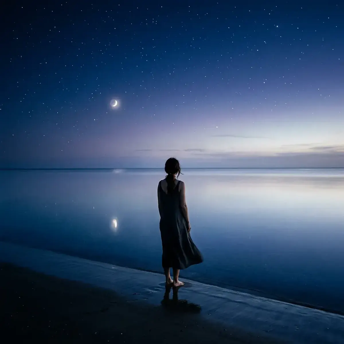 Dreamlike scene representing Water