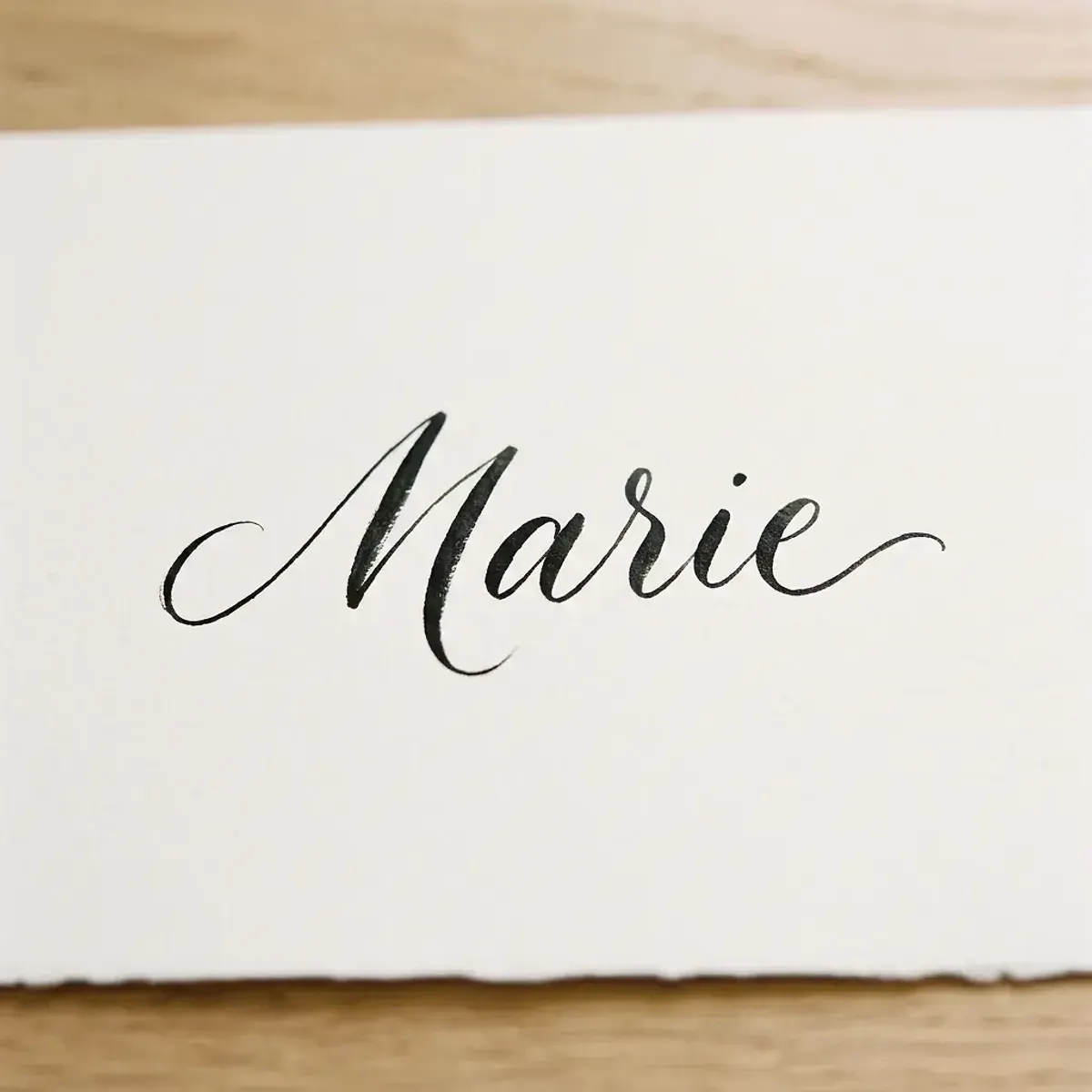 Le prénom Marie en calligraphie